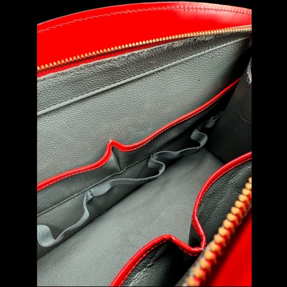 LOUIS VUITTON Authentic Red Riviera Epi Leather - Picture 15 of 15